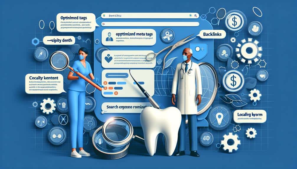 seo focus for dentists