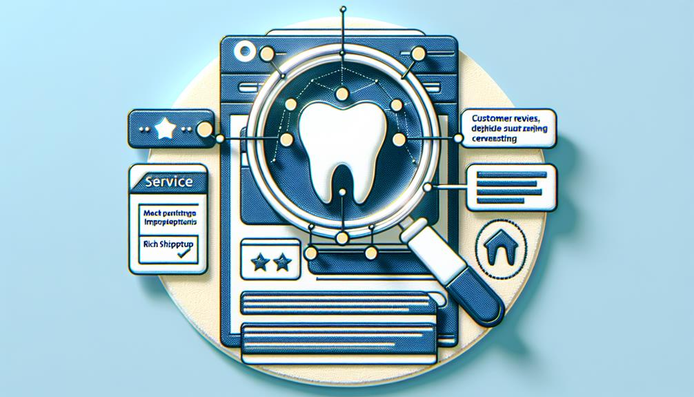 schema markup for dental seo