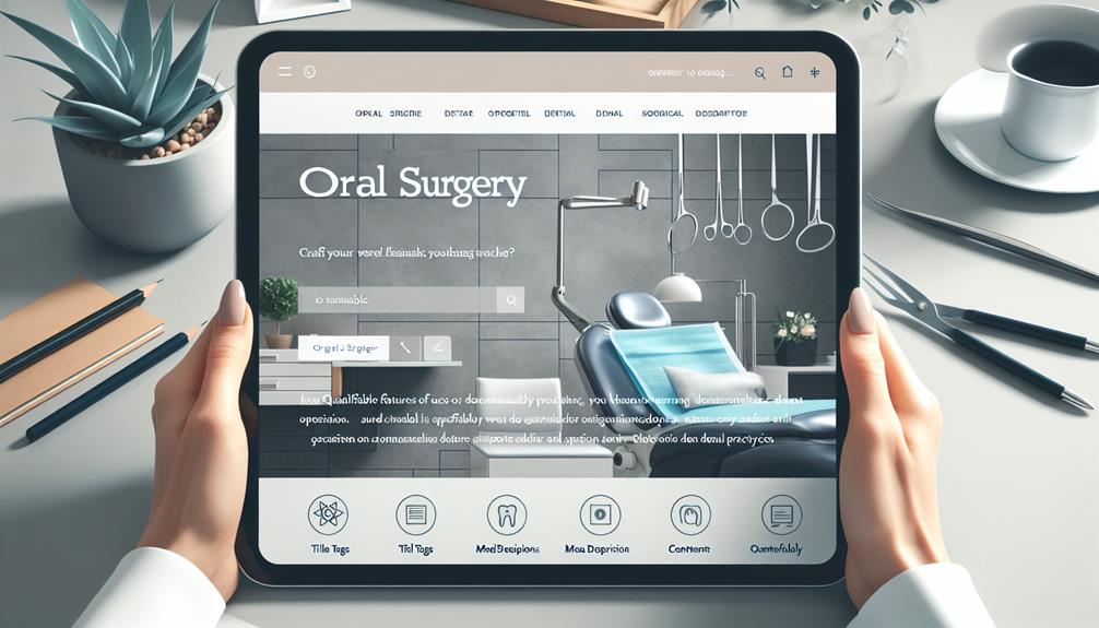 on page seo for dentists